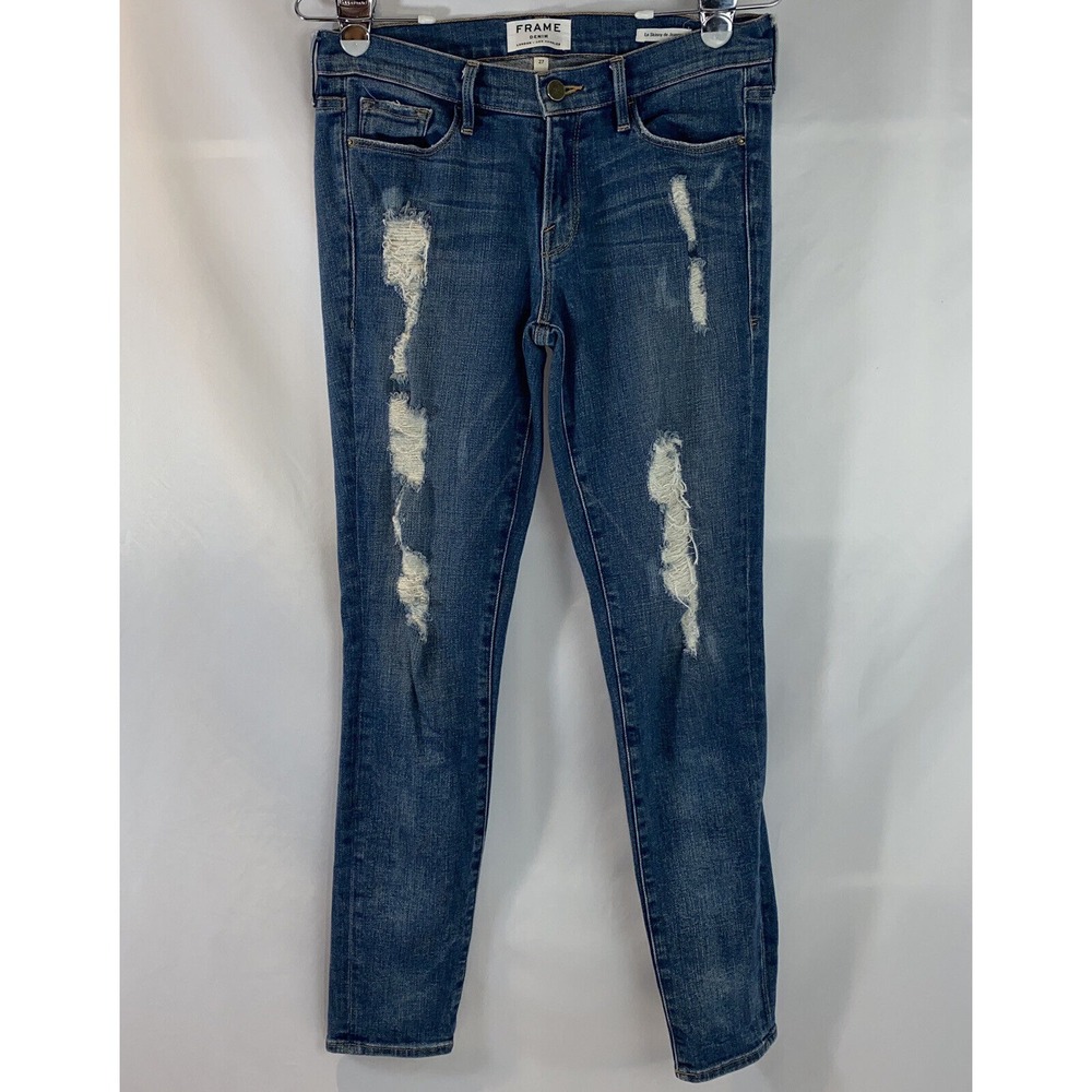 FRAME Denim Le Skinny De Jeanne Crop Skinny  Size 27